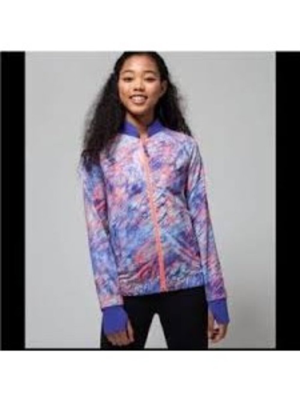 Ivivva Cool Condition Reversible Track Jacket, Size 10